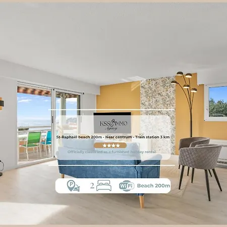 4 Etoiles - Vue - 2 - Parking - Piscine Apartament